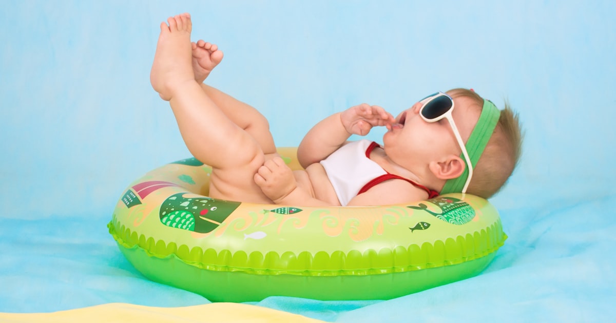 Essential baby gear organized in a modern nursery